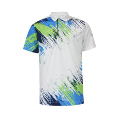 FBT เสื้อโปโล พิมพ์ลาย ขาว-กรม (UNISEX) A2C421 - Supersports Thailand