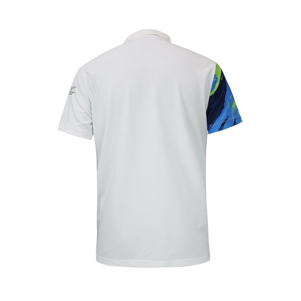 FBT เสื้อโปโล พิมพ์ลาย ขาว-กรม (UNISEX) A2C421 - Supersports Thailand Supersports Thailand