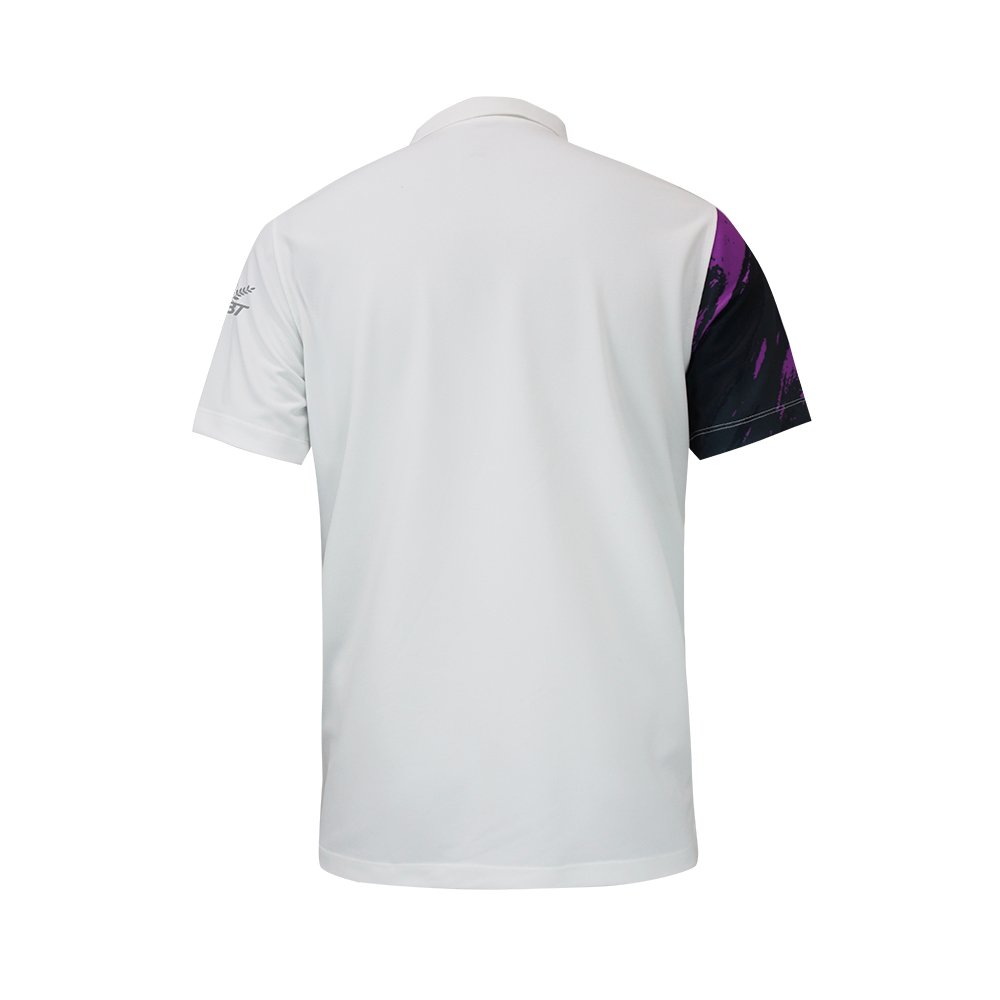FBT เสื้อโปโล พิมพ์ลาย ขาว-ดำ (UNISEX) A2C421 - Supersports Thailand Supersports Thailand