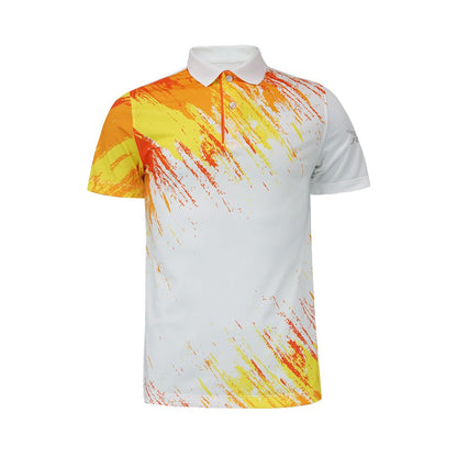 FBT เสื้อโปโล พิมพ์ลาย ขาว-ส้ม (UNISEX) A2C421 - Supersports Thailand