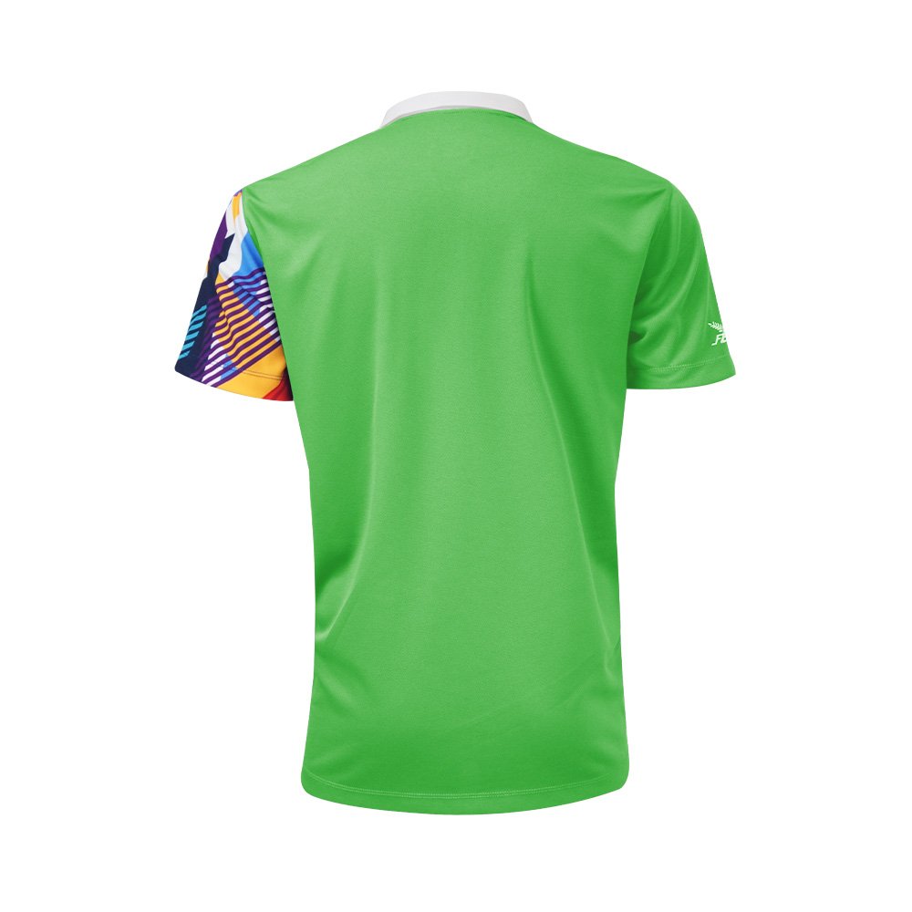 FBT เสื้อโปโล พิมพ์ลาย เขียว-ขาว (UNISEX) A2C422 - Supersports Thailand Supersports Thailand