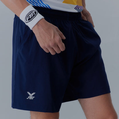 FBT กางเกงเทรนนิ่ง ขาสั้น ผ้าร่ม สีดำ C2D631 - Supersports Thailand