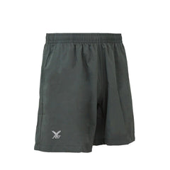 FBT กางเกงเทรนนิ่ง ขาสั้น ผ้าร่ม สีเทาเข้ม C2D631 - Supersports Thailand