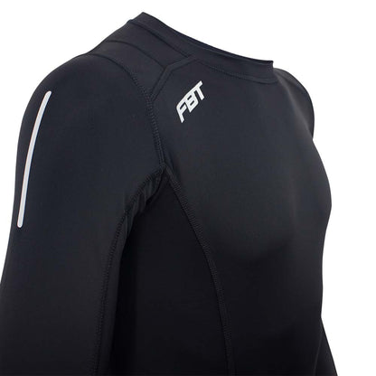 FBT เสื้อรัดกล้ามเนื้อ แขนยาว Black C9K522