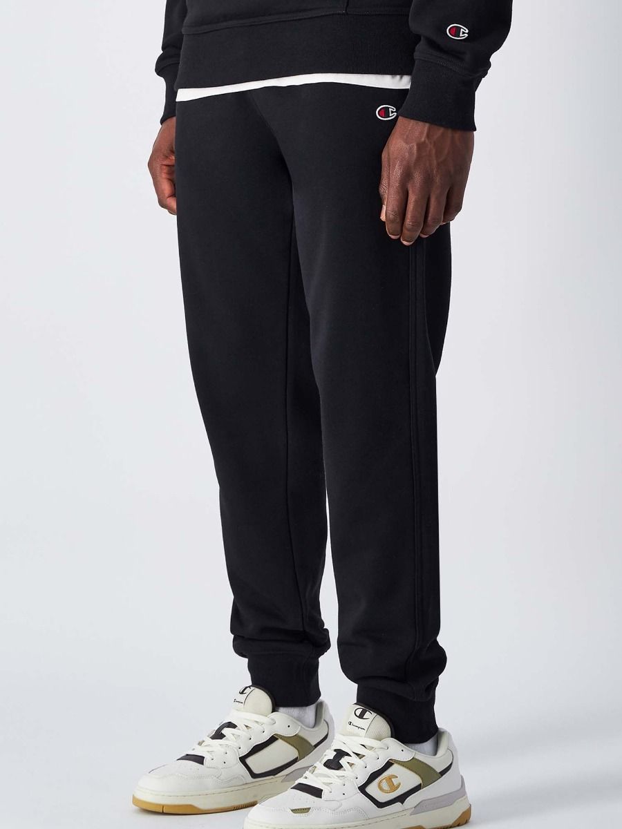 CHAMPION RIB CUFF PANTS กางเกงขายาว ผู้ชาย 220299-KK001 Black - 1