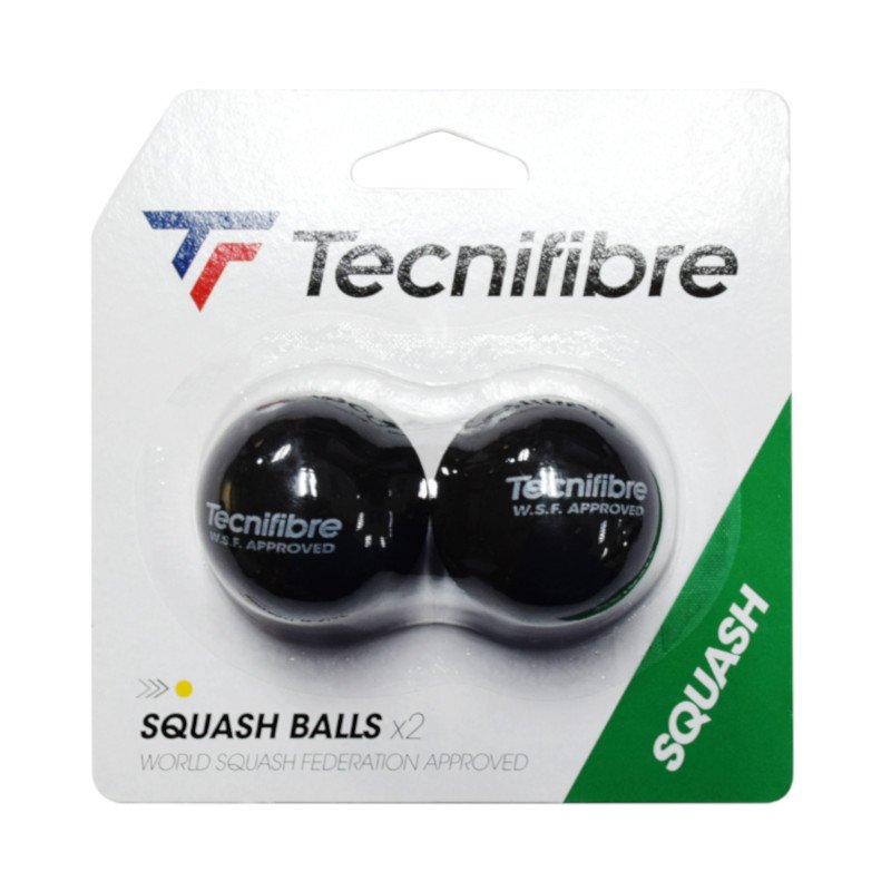Tecnifibre ลูกสควอช 1 จุดเหลือง WSF certified 52883 - Supersports Thailand Supersports Thailand
