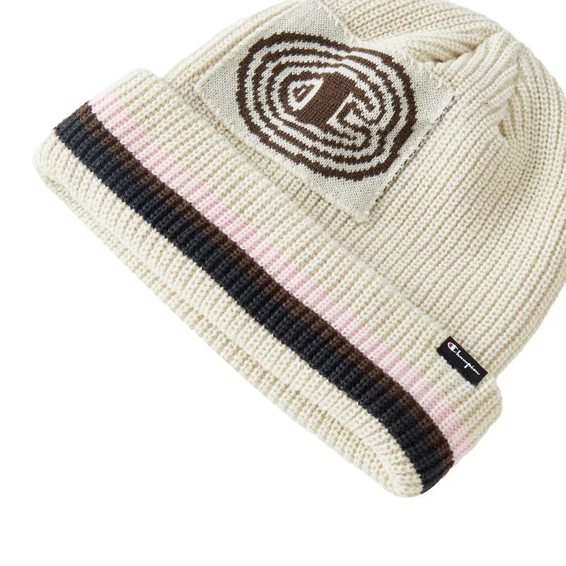 CHAMPION MOLLY BEANIE หมวกสำหรับสวมใส่ทั่วไป U4DACCU70-F1 Cream - 1