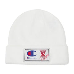 CHAMPION BEANIE CAP หมวกสำหรับสวมใส่ทั่วไป 806044-WW001 White - 1