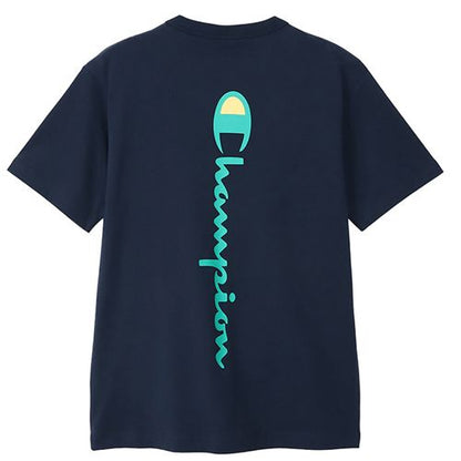 CHAMPION SHORT SLEEVE T-SHIRT เสื้อยืดทีเชิ๊ต ผู้ชาย C3-Z348-370 Blue - 1
