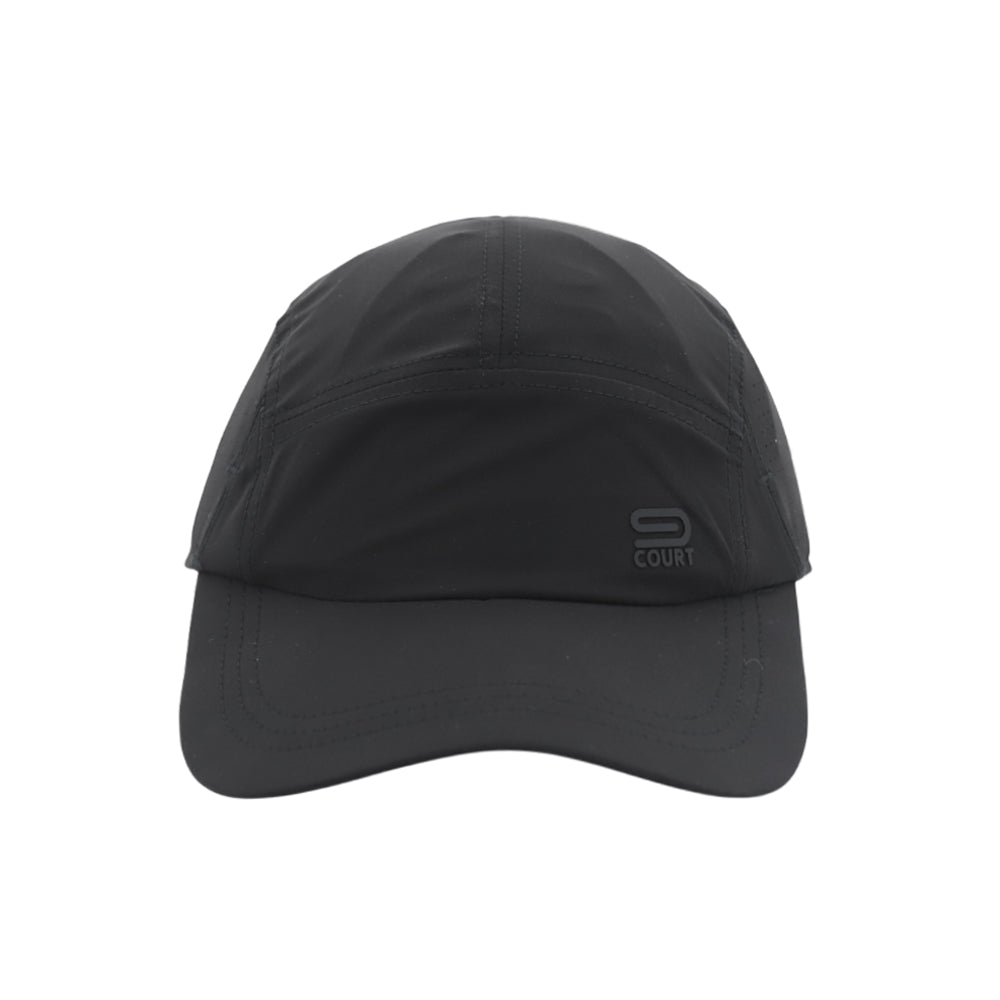 9NINE Black Unisex Tennis Cap - Supersports Thailand