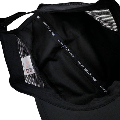 9NINE Black Unisex Tennis Cap