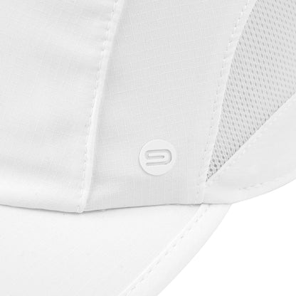 9NINE White Unisex Tennis Cap