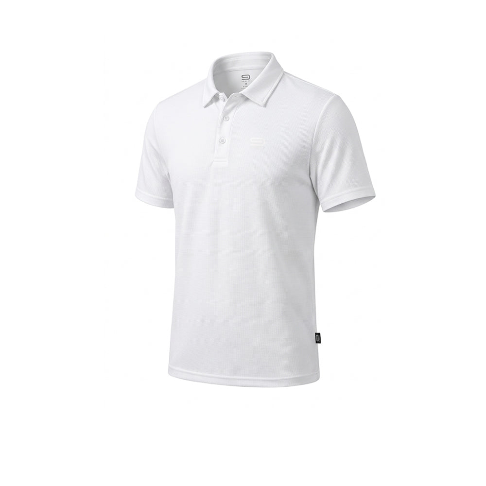 9NINE White Men's Badminton Polo Shirt - Supersports Thailand
