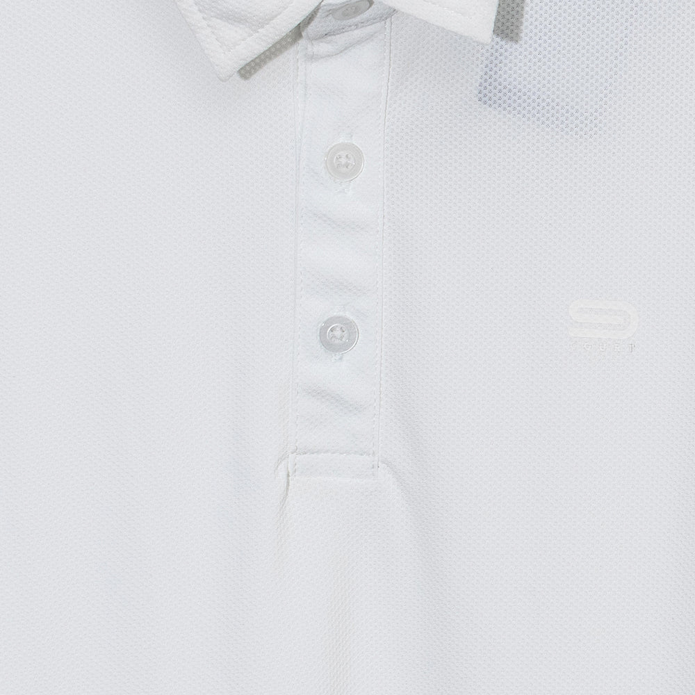 9NINE White Men's Badminton Polo Shirt - Supersports Thailand Supersports Thailand