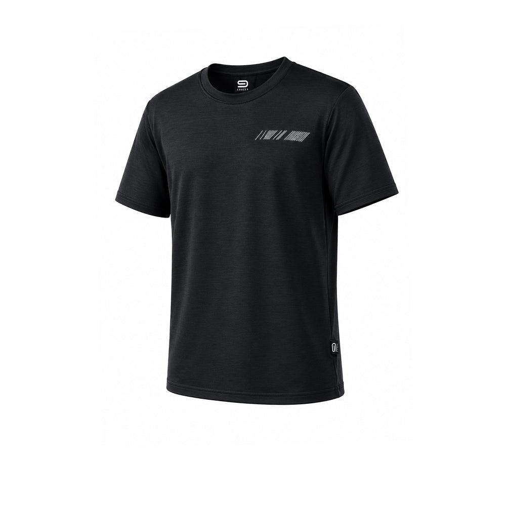 9NINE Black Men's Badminton T-Shirt - Supersports Thailand