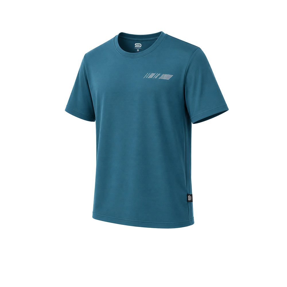 9NINE Blue Men's Badminton T-Shirt - Supersports Thailand Supersports Thailand