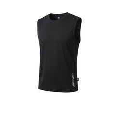 9NINE Black Men's Badminton Tank - Supersports Thailand