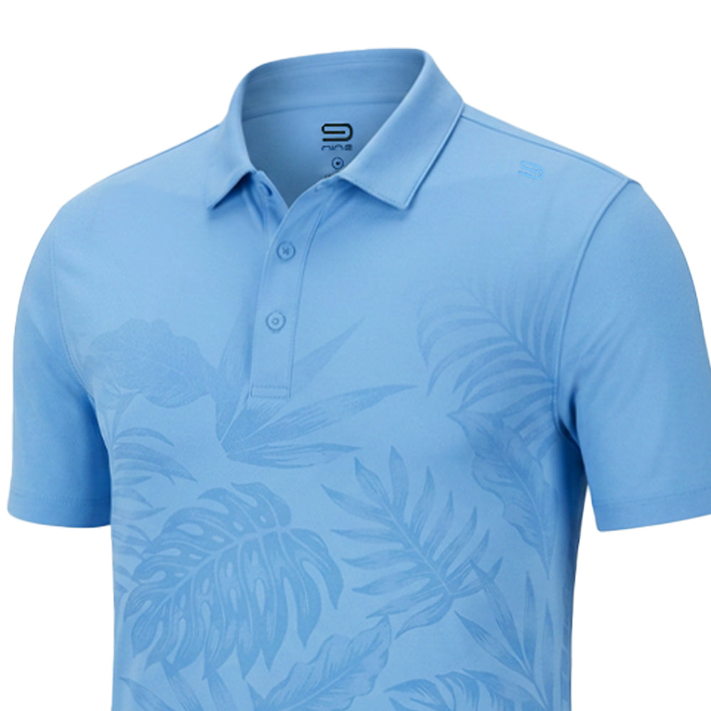 9NINE Blue Men's Golf Polo Shirt - Supersports Thailand