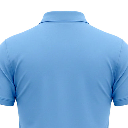 9NINE Blue Men's Golf Polo Shirt - Supersports Thailand
