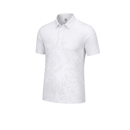 9NINE White Men's Golf Polo Shirt - Supersports Thailand