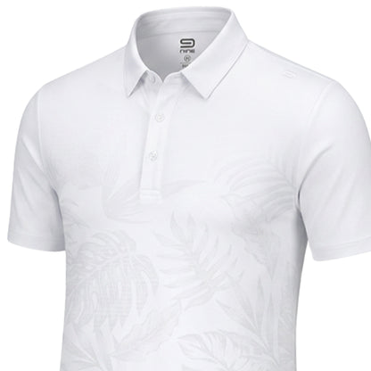 9NINE White Men's Golf Polo Shirt - Supersports Thailand