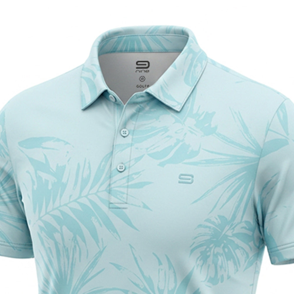 9NINE Blue Men's Golf Polo Shirt - Supersports Thailand Supersports Thailand
