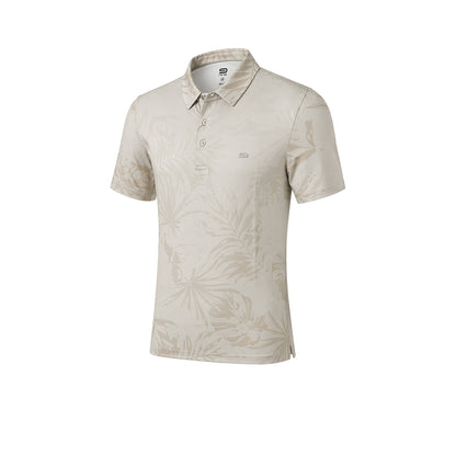 9NINE Beige Men's Golf Polo Shirt - Supersports Thailand
