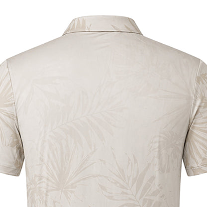 9NINE Beige Men's Golf Polo Shirt - Supersports Thailand