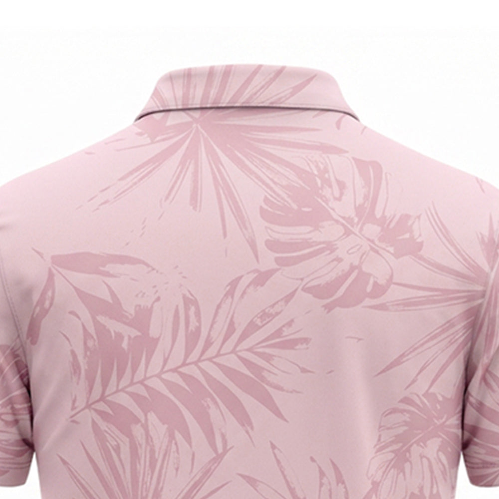 9NINE Pink Men's Golf Polo Shirt - Supersports Thailand Supersports Thailand