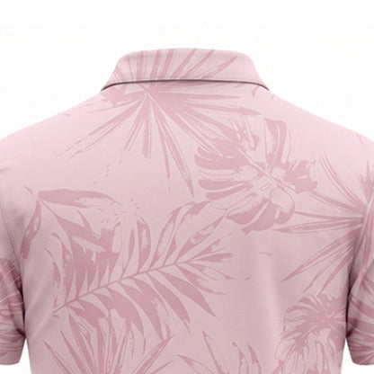 9NINE Pink Men's Golf Polo Shirt - Supersports Thailand