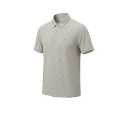 9NINE Beige เสื้อเชิ้ตกอล์ฟผู้ชาย