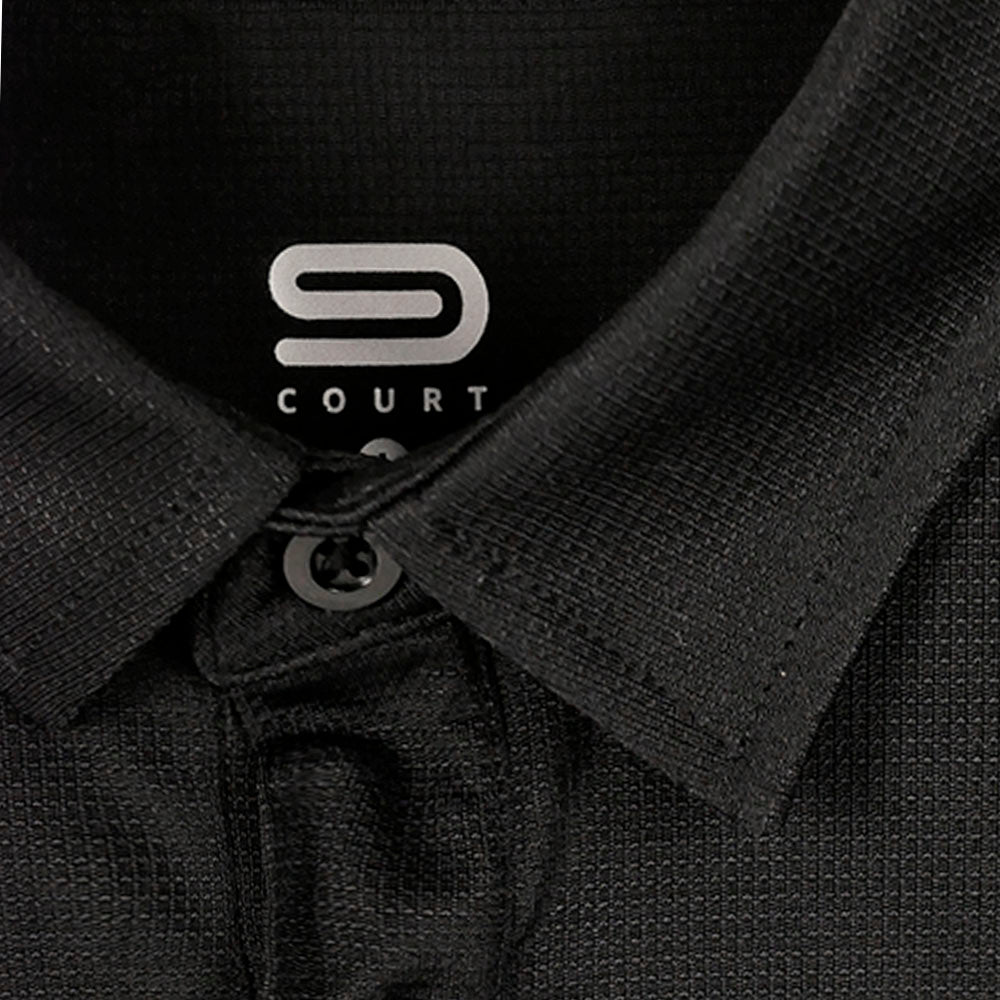 9NINE Btn Polo SS Reg Men's Badminton Polo Shirt
