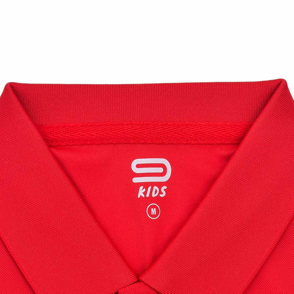 9NINE Red Girls Golf Polo Shirt - Supersports Thailand