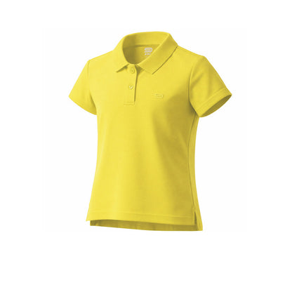 9NINE Yellow Girls Golf Polo Shirt - Supersports Thailand