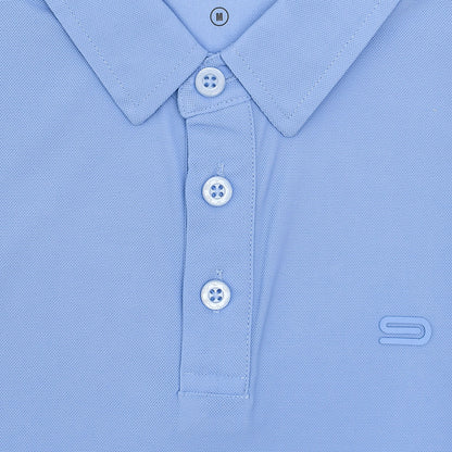 9NINE Blue Kids Golf Polo Shirt - Supersports Thailand