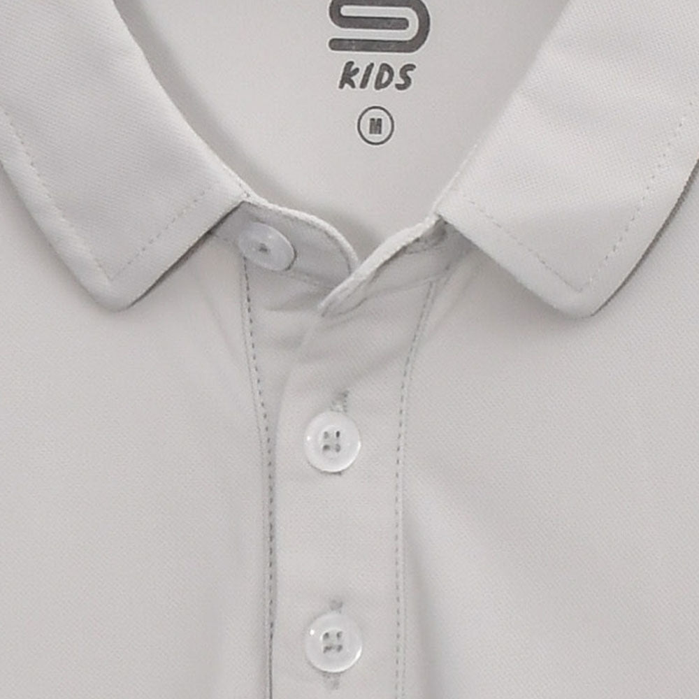 9NINE Grey Kids Golf Polo Shirt - Supersports Thailand Supersports Thailand