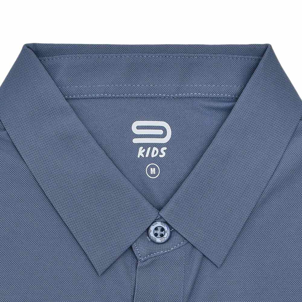 9NINE Blue Kids Golf Polo Shirt - Supersports Thailand