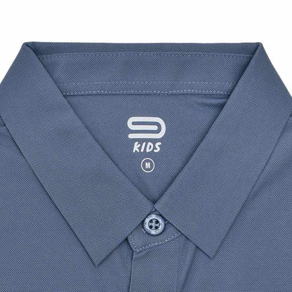 9NINE Blue Kids Golf Polo Shirt - Supersports Thailand