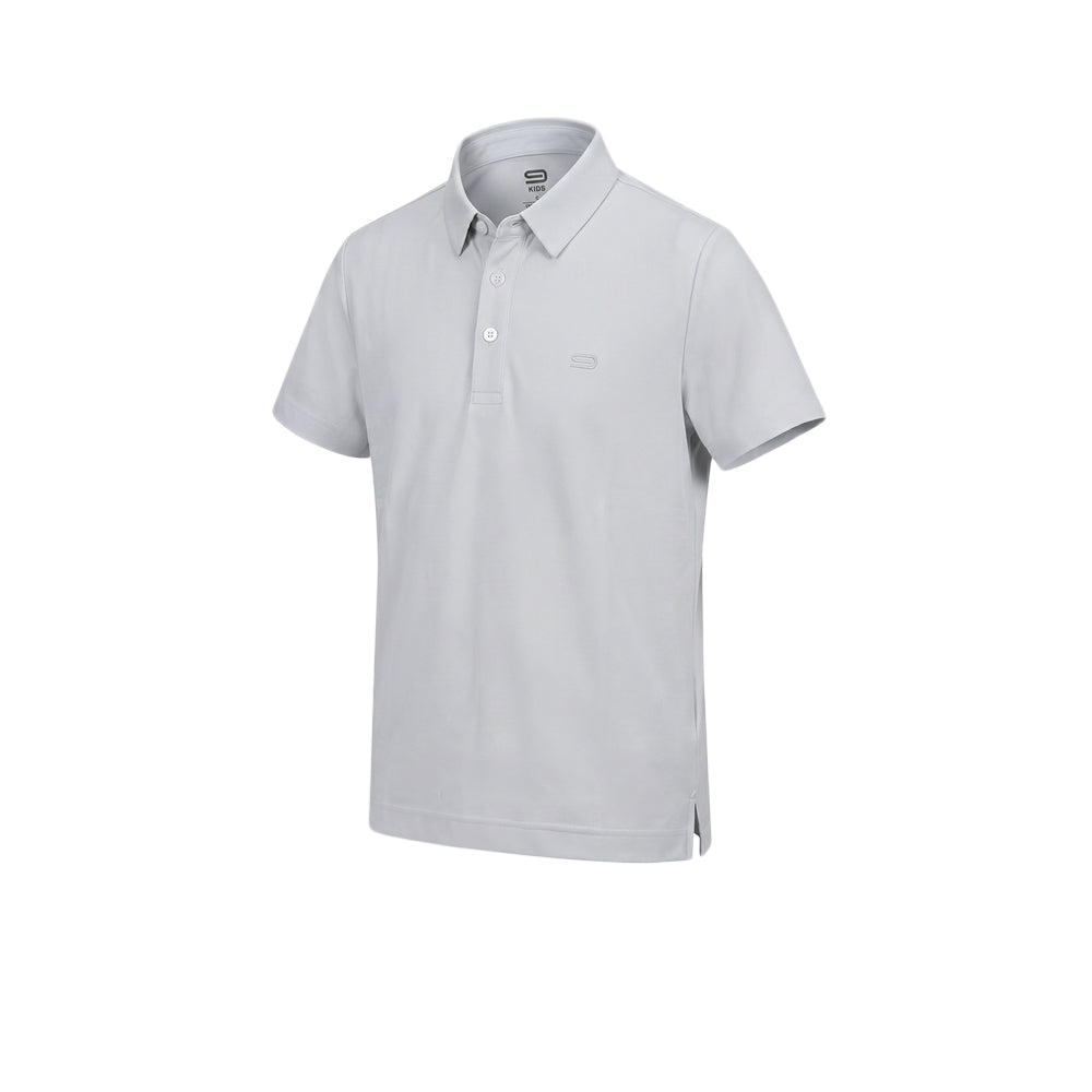 9NINE Grey Kids Golf Polo Shirt - Supersports Thailand Supersports Thailand
