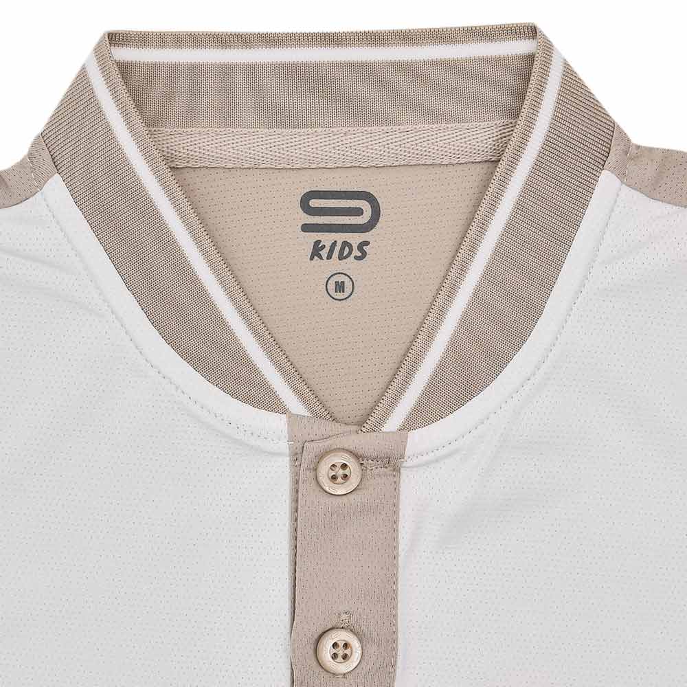 9NINE Brown Kids Golf Polo Shirt - Supersports Thailand