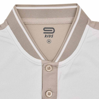 9NINE Brown Kids Golf Polo Shirt - Supersports Thailand