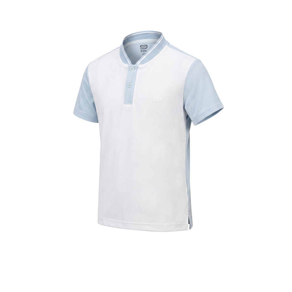 9NINE White Kids Golf Polo Shirt - Supersports Thailand Supersports Thailand
