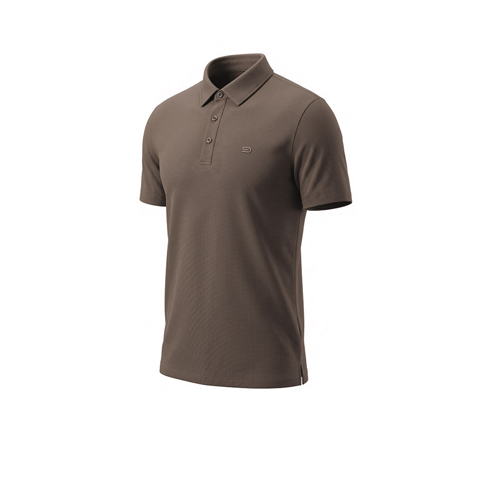 9NINE Brown เสื้อโปโลกอล์ฟผู้ชาย Supersports Thailand