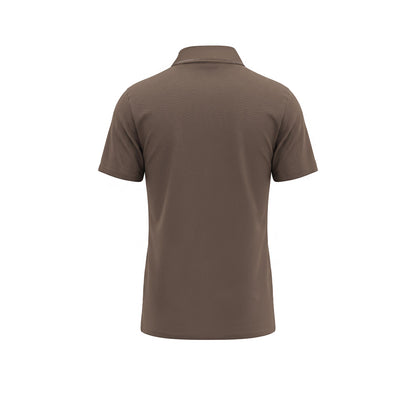 9NINE Brown เสื้อโปโลกอล์ฟผู้ชาย