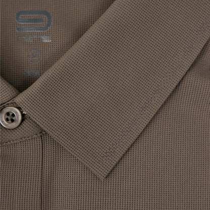 9NINE Brown เสื้อโปโลกอล์ฟผู้ชาย