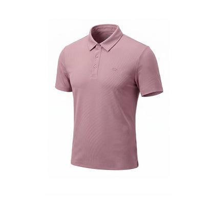 9NINE Pink เสื้อโปโลกอล์ฟผู้ชาย