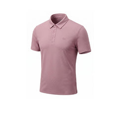 9NINE Pink เสื้อโปโลกอล์ฟผู้ชาย