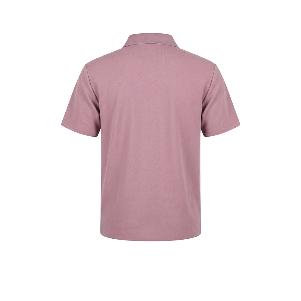 9NINE Pink เสื้อโปโลกอล์ฟผู้ชาย Supersports Thailand