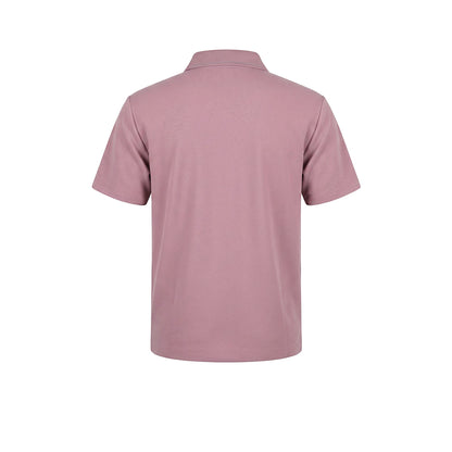 9NINE Pink เสื้อโปโลกอล์ฟผู้ชาย
