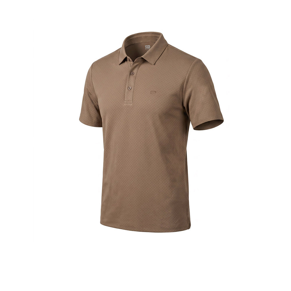 9NINE Brown เสื้อโปโลกอล์ฟผู้ชาย Supersports Thailand